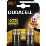 Duracell Basic AAA 4ks 10PP100005 – Zboží Mobilmania