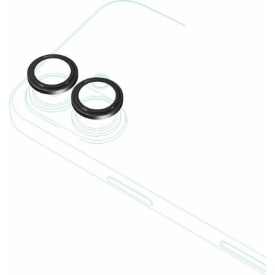 Epico hliníkové ochranné sklo na čočky fotoaparátu pro iPhone 17 - černá 93912151300001 – Zboží Živě