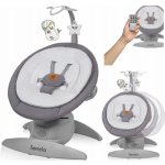 Lionelo otočné lehátko MELL GREY STONE – Sleviste.cz