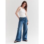 Americanos Jeansy Cartagena modré Wide Low-Rise – Hledejceny.cz