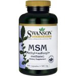 Swanson MSM 500 mg 250 kapslí – Hledejceny.cz
