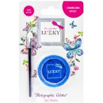 Lukky gelové oční stíny s holgrafickými třpytkami a štětcem – Zboží Dáma