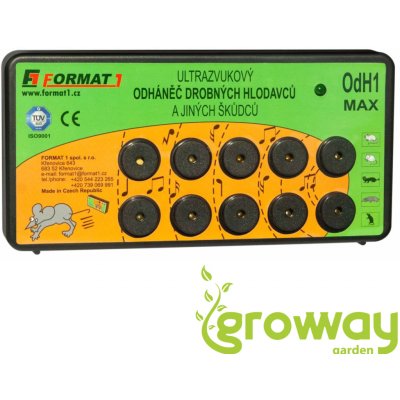 Format 1 Plašič na myši, odháněč na myši, plašič kun OdH1-MAX včetně adaptéru – HobbyKompas.cz