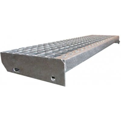 Stupeň schodišťový pozinkovaný 800 x 270 mm – Sleviste.cz