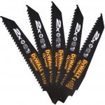 DeWALT DT2300L Pilový plátek pro řezání dřeva a dřeva s hřebíky pro mečové pily (5ks) 152mm – Sleviste.cz