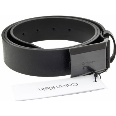 Calvin Klein pánský černý kožený pásek K50K512317-BEH-632 – Zboží Dáma