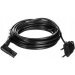 PremiumCord Kabel síťový 230V k magnetofonu se zahnutými konektory 5m – Zboží Mobilmania