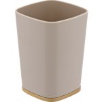 Tendance kalíšek na zubní kartáček CALMA 7,5 x 7,5 x 10,5 cm béžový – Hledejceny.cz