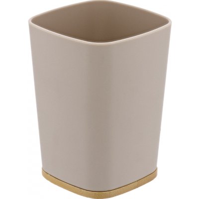 Tendance kalíšek na zubní kartáček CALMA 7,5 x 7,5 x 10,5 cm béžový – Hledejceny.cz