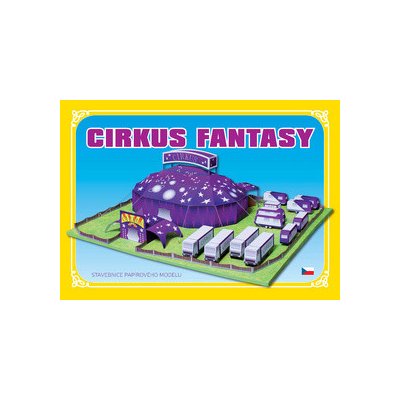 Cirkus fantasy - Stavebnice papírového modelu