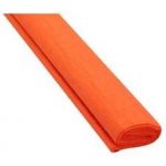 Krepový papír JUNIOR - tm. oranžový 06 – Zboží Dáma