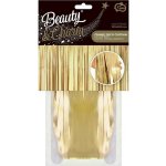 Zlatý matný party závěs 100 x 200 cm – Zboží Dáma