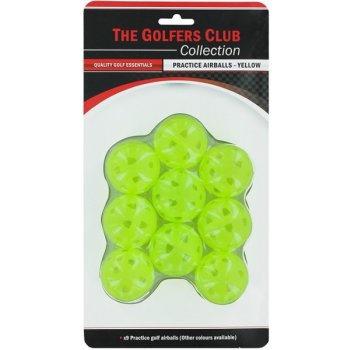 Golfers Club tréninkové míčky plastové děrované Practice Balls