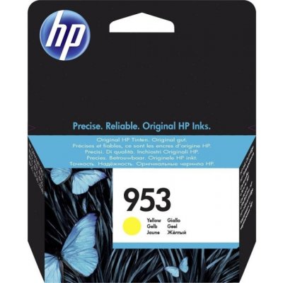 HP 953 originální inkoustová kazeta žlutá F6U14AE – Hledejceny.cz