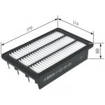 Vzduchový filtr BOSCH F 026 400 091 – Hledejceny.cz