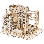 Robotime 3D dřevěné mechanické puzzle Kuličková dráha Marble Explorer 260 ks – Zboží Dáma