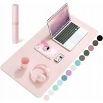 YSAGi Podložka na psací stůl pod myš z protiskluzové kůže 80 x 40 cm – Zboží Živě