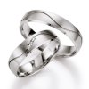 Prsteny Snubní prsteny s diamantem SP519