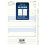 Filofax Notebook Kalendář 2024 A5 měsíční plán – Zboží Mobilmania