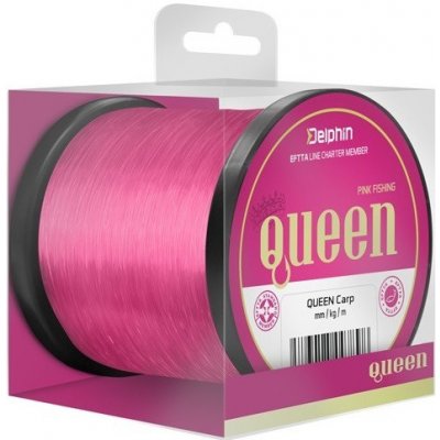 Delphin Queen Carp pink 600m 0,25mm