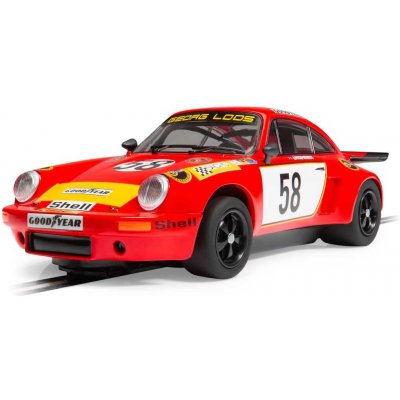 Scarlextric Autíčko GT C4594 Porsche 911 3.0 RSR Georg Loos Racing GT Winner 1975 LeMans (1:32) – Zboží Dáma