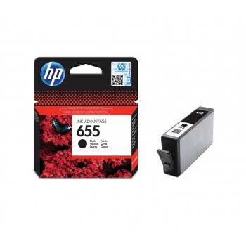 HP 655 originální inkoustová kazeta černá CZ109AE