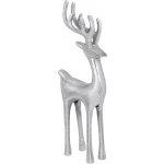 Home Styling Collection Vánoční figurka, sob, 35 cm stříbrný – Hledejceny.cz