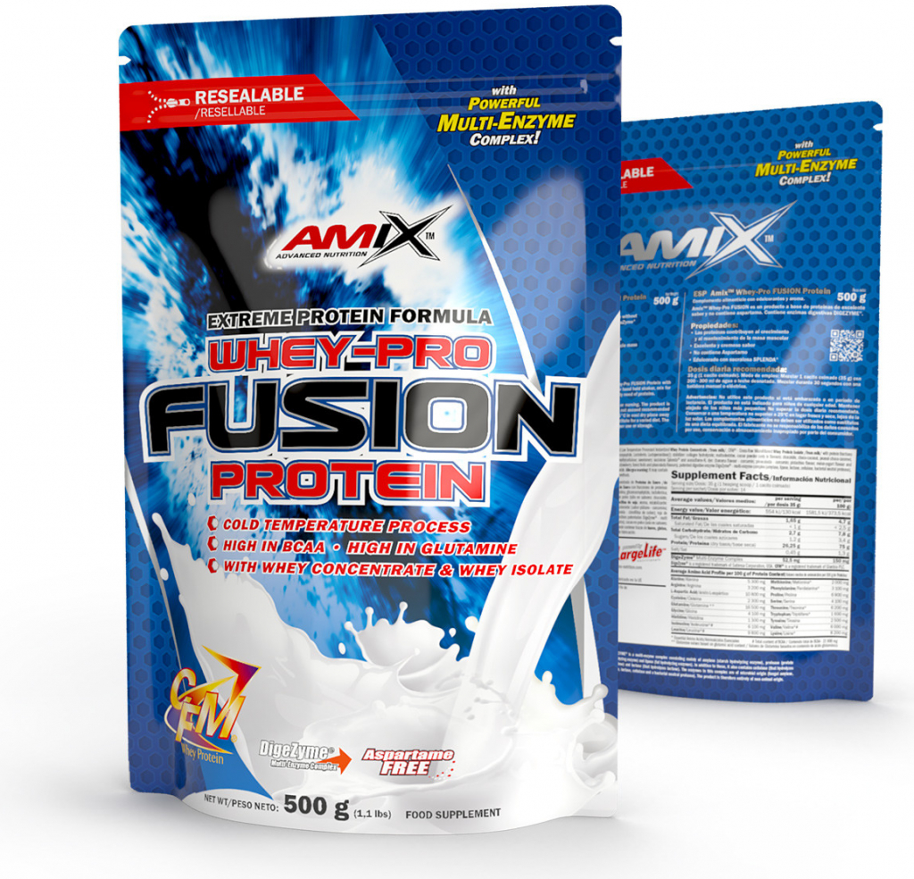 Amix Whey Pro Fusion protein 500 g