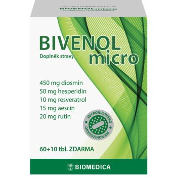 Biomedica Bivenol micro 60 + 10 tablet