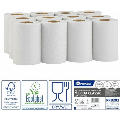 Merida Mini RKB202 1.vrst. délka 116 m bílé 12rolí balení – Hledejceny.cz