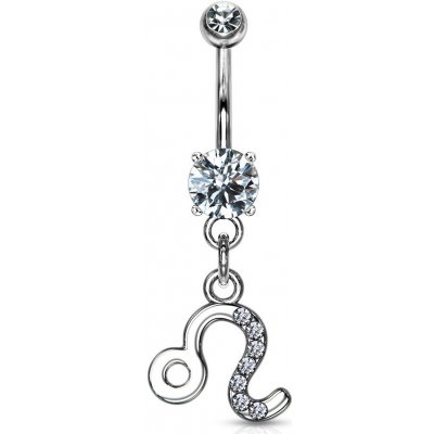 Šperky4U piercing do pupíku znamení WP01141-04