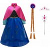 Dětský karnevalový kostým bHome ANNA Frozen s doplňky