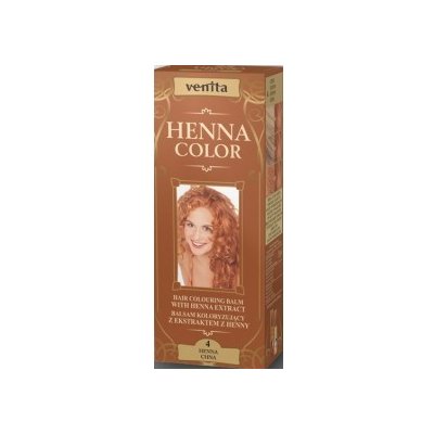 Venita henna color barvící balzám na vlasy 4 HENNA 75 ml