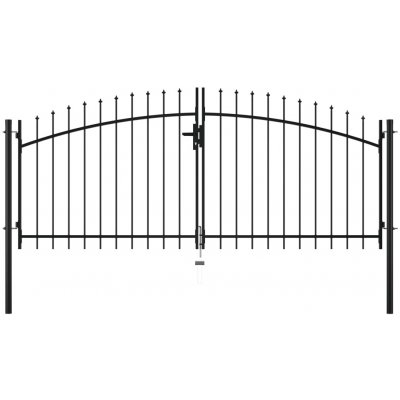 Dvoukřídlá brána s hroty 300 x 150 cm - 11461.144359 – Sleviste.cz