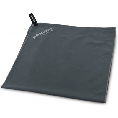 PINGUIN Micro towel 60 x 120 cm L.Grey - Logo – Hledejceny.cz