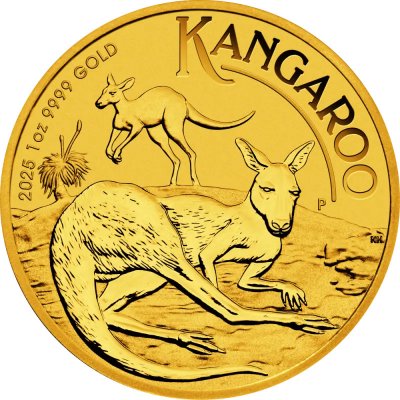 Perth Mint Zlatá mince Kangaroo 2025 1 oz – Zboží Dáma