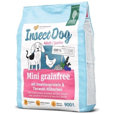 Green Petfood Insect Dog Mini Grainfree Adult/Junior 0,9 kg – Zbozi.Blesk.cz