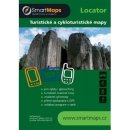 SmartMaps Locator: Cykloturistická mapa ČR a SR 1:40 000