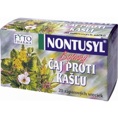 Fytopharma NONTUSYL Bylinný čaj při kašli 20 x 1,25 g – Zbozi.Blesk.cz