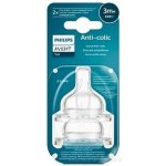 Philips Avent Dudlík Anti-colic/Classic+ 3 střední průtok 3m+ 2 ks – Zboží Mobilmania
