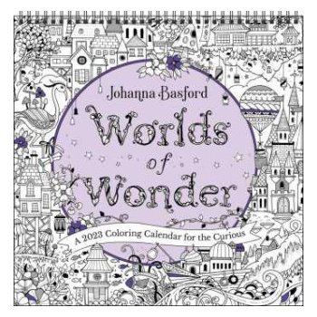 Johanna Basford Worlds of Wonder Coloring Wall 2023