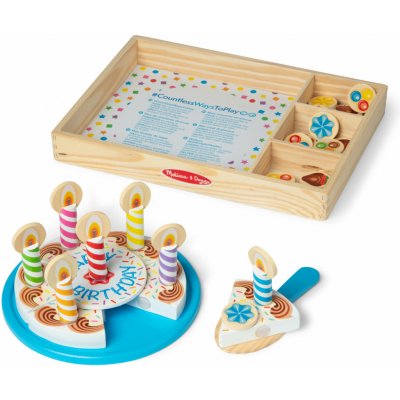 Melissa & Doug narozeninový dort set – Zboží Dáma