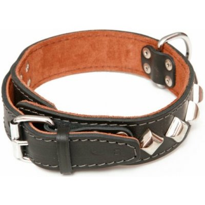 MOLOS obojek kožený piramid – Sleviste.cz