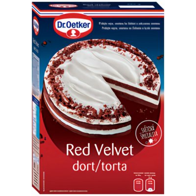 ​Dr. Oetker Red Velvet Dort 385 g – Zboží Dáma