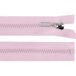 Kostěný zip No 5 délka 60 cm s ozdobným jezdcem, malé, 165 fialová sv. – Hledejceny.cz