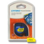 Dymo S0721620, černý tisk/žlutý podklad, 4m, 12mm – Sleviste.cz