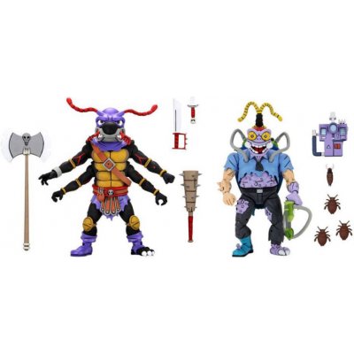 NECA Želvy Ninja Antrax and Scumbug 18 cm – Zboží Mobilmania