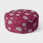 GADEO meditační sedák bordó Ø40 x 15 cm – Zboží Dáma