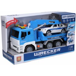 Wiky Vehicles Tahač s autem a efekty 30 cm