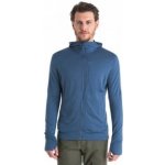 ICEBREAKER Mens Merino 260 Quantum IV LS Zip Hoodie Dawn vzorek – Zboží Dáma